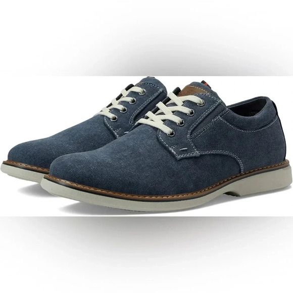 NWT Nunn Bush Otto Canvas Plain Toe Oxfords main image 5